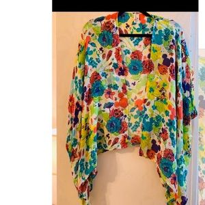 Mickey Mouse and Minnie Mouse shawl